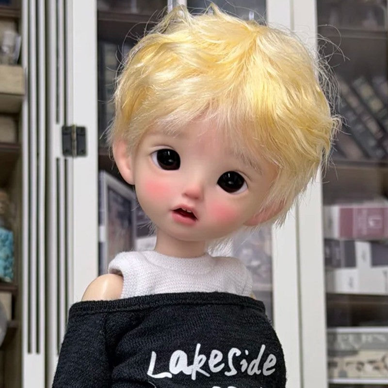 1/6 BJD Doll SD Resin Ball Jointed Dolls Cute Girl with Eyes Face Makeup DIY Toy