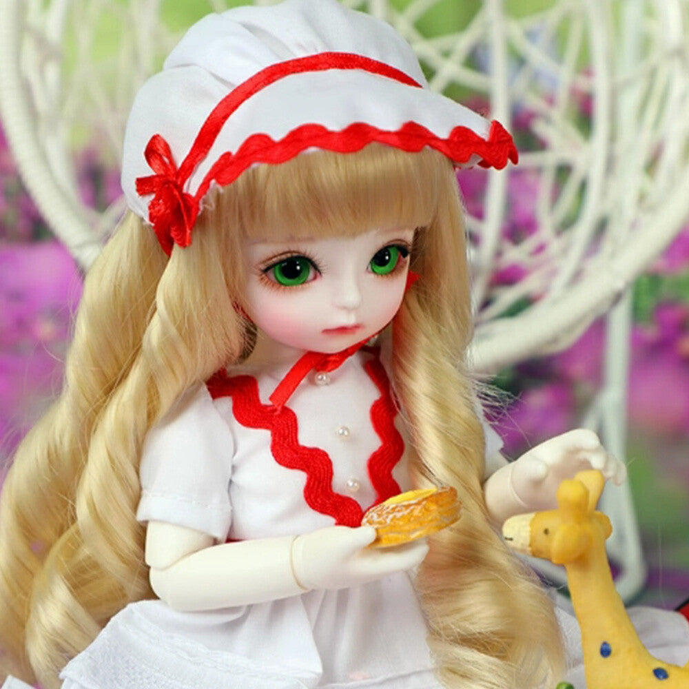 Exquisite 1/6 BJD Doll Ball Joint Doll Resin Eyes Melissa Girl Full Set Gift Toy