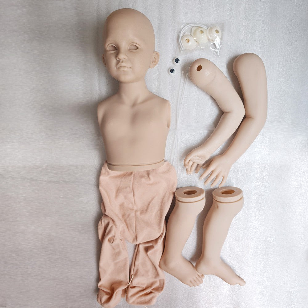 46" Reborn Toddler Doll Kit –Shakirah Blank Vinyl Mold Unpainted Unassembled DIY Doll-