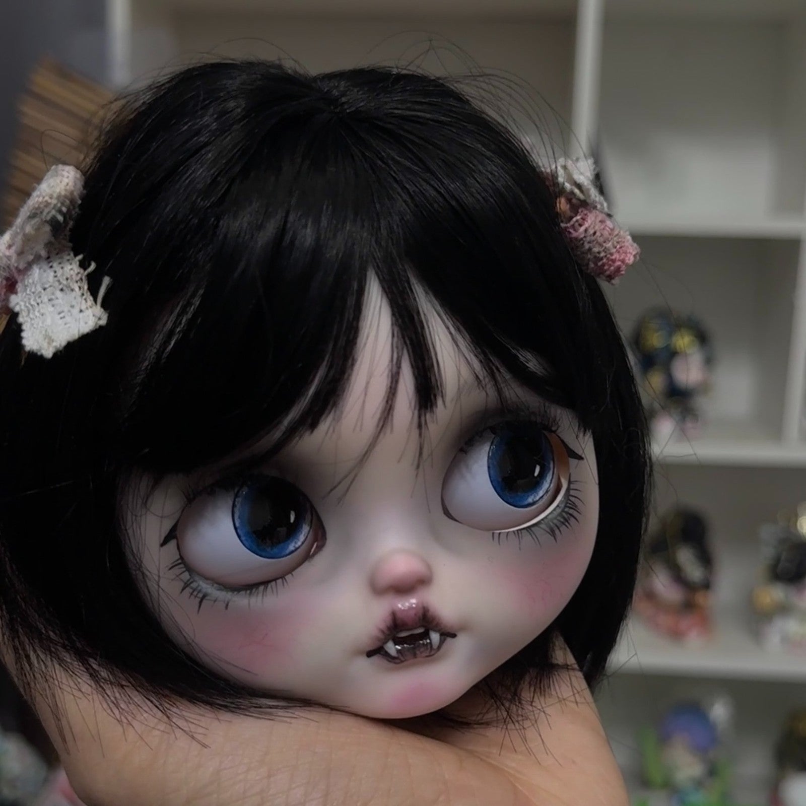 Handmade 1/6 Blythe Doll with Full Set Outfits + Wig OB24/OB22 BJD Doll DIY Gift