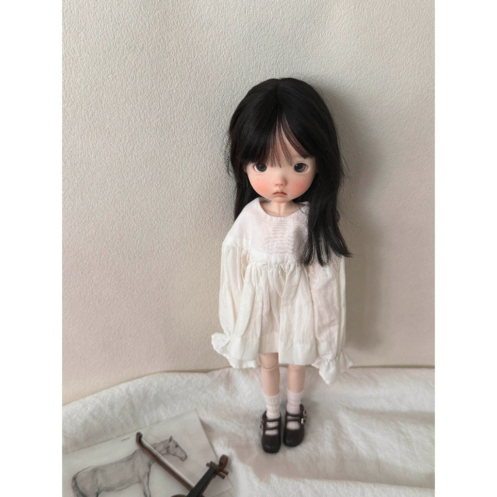 Handmade 1/6 BJD Doll SD Jointed Face up Eye Resin Girl Bare Doll Full Set Gifts