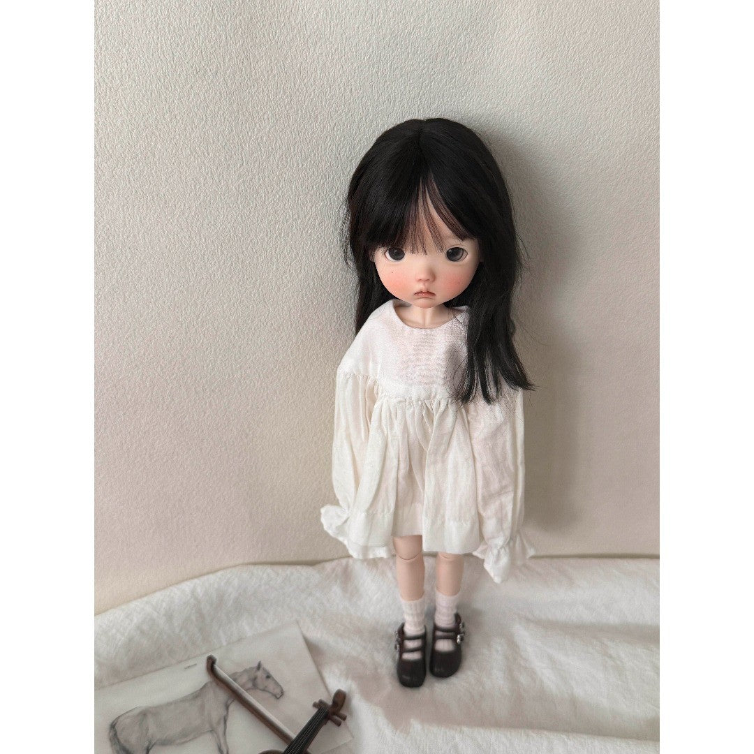 Handmade 1/6 BJD Doll SD Jointed Face up Eye Resin Girl Bare Doll Full Set Gifts