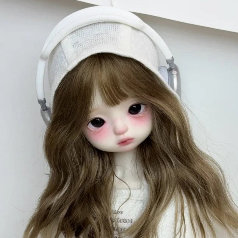 New 1/6 BJD Girl Doll Boy Resin Bare Ball Jointed Doll + Eyes + Face Makeup Gift