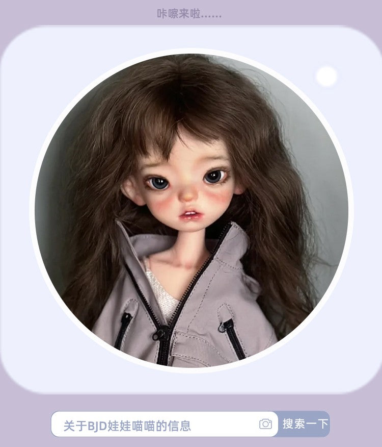 1/6 BJD Doll Resin SD Girl with Free Face Makeup Eyes Bare Body Birthday Gift-