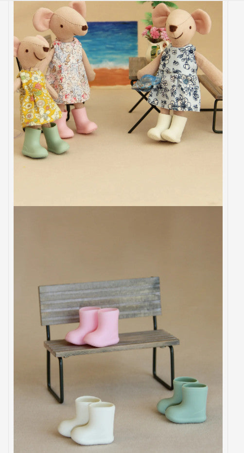 3.5cm*1.7cm Rain Shoes Blythe Boots BJD 1/6 Doll Accessories Fit OB22 OB24 Azone