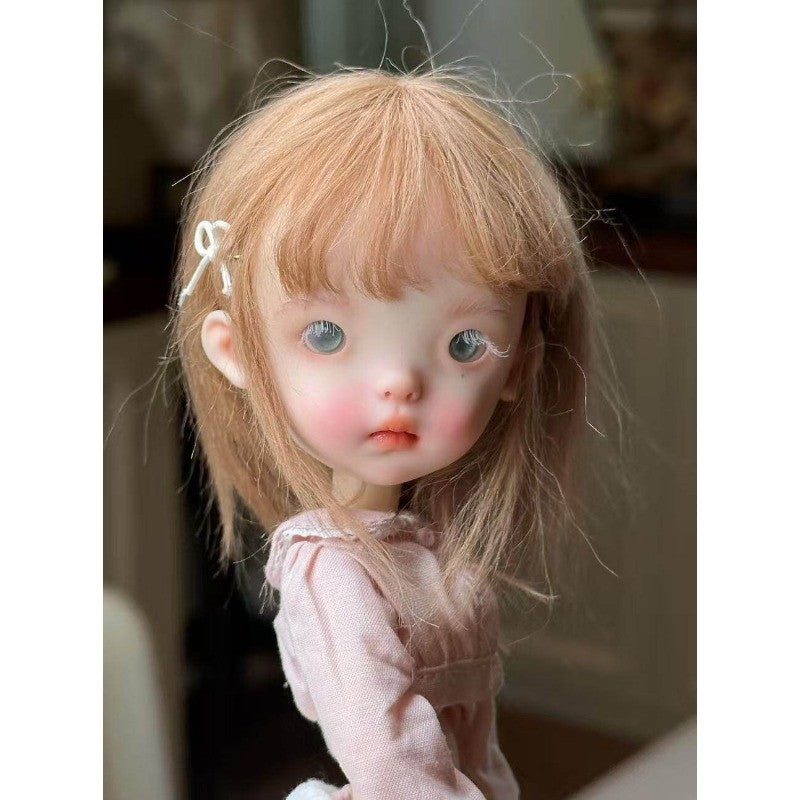 Resin 1/6 Full set BJD Doll Landoudou Girl Joint Body with Eyes Face Makeup Gift
