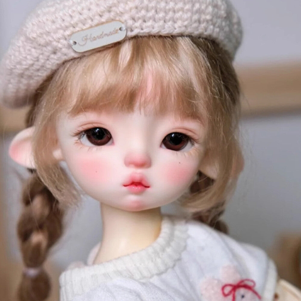 Handmade 1/6 BJD Doll Lovely Girl SD Ball Jointed Bare Doll Eyes Face Makeup Toy