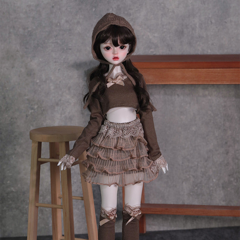 Full Set 1/4 Resin BJD Doll SD Ball Joint Doll Sexy Girl Women Handmade Gifts
