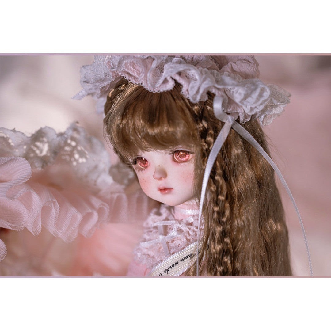 Full Set 1/6 BJD Doll Joint Resin Facial Makeup Bare Retro Cute Style Girl Gifts