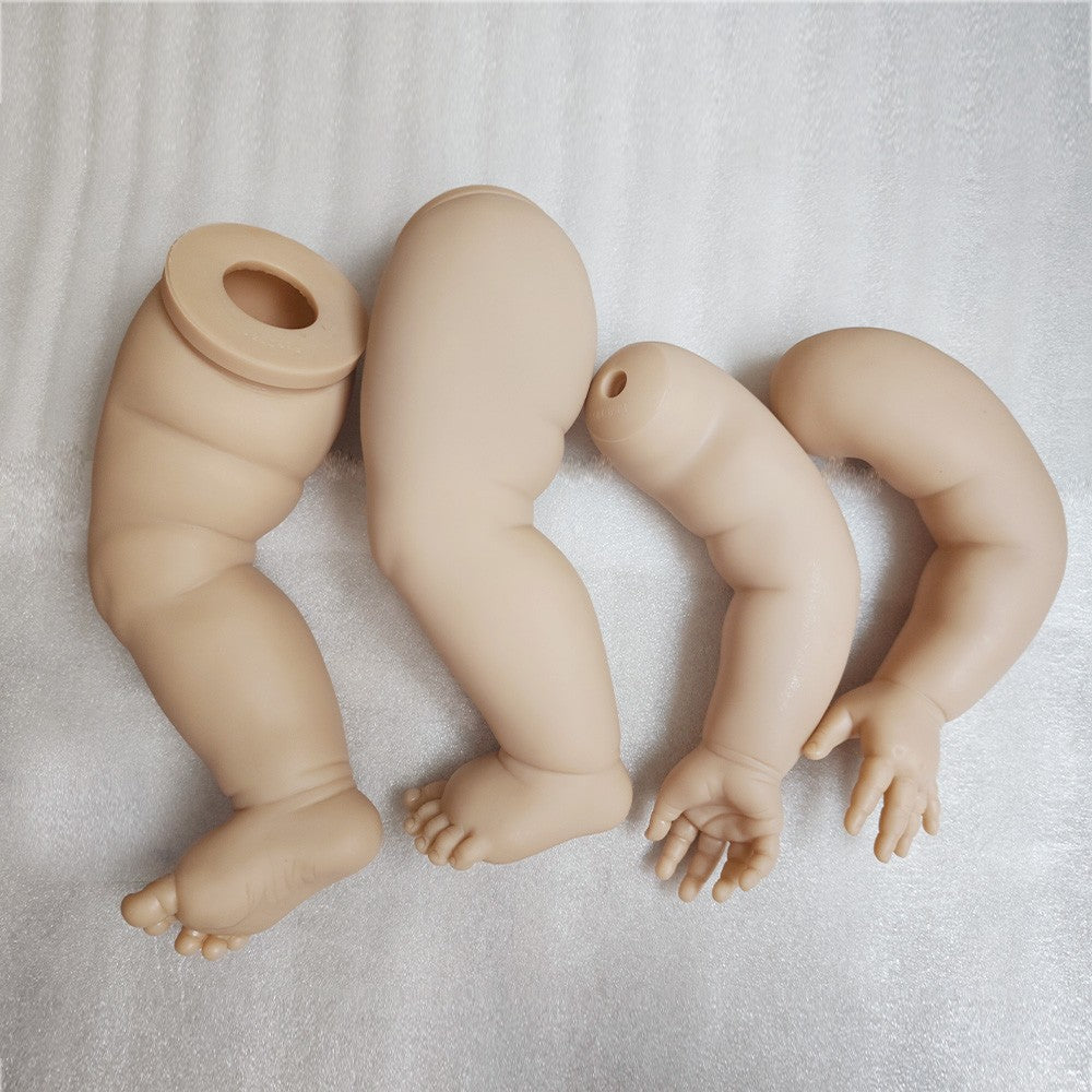 28" Reborn Baby Doll Kit Min Min– Blank Vinyl Mold Unpainted Unassembled DIY Art Doll-