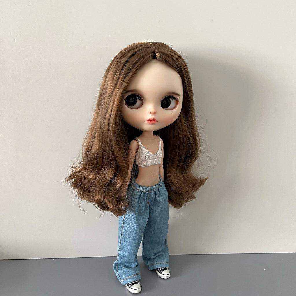 1/6 Blythe BJD Doll Clothes Wide Leg Pants Outfit For BJD doll Ob22 OB24 Azone19