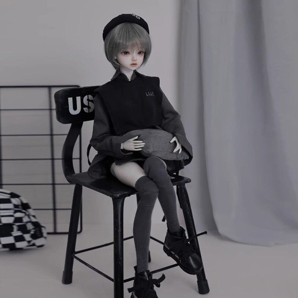 1/4 BJD Doll Ball Joint Doll Casual style Girl Bare Doll Toy Handmade Gifts New