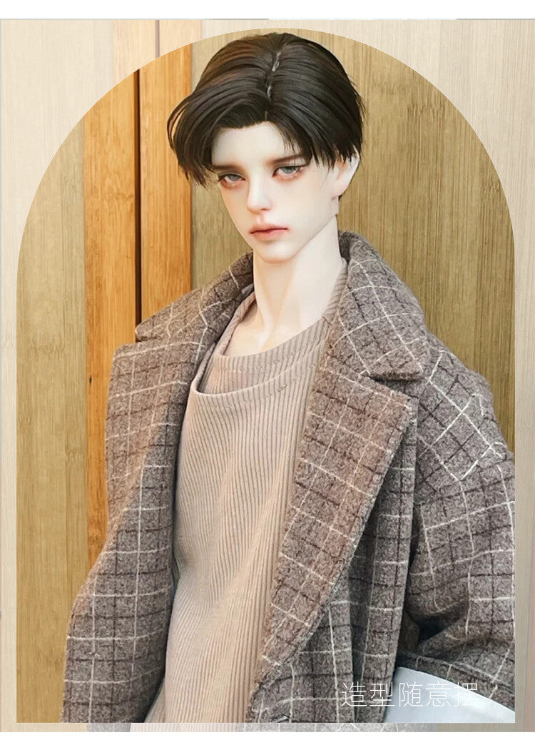 1/3 BJD Doll Strong Man Face Makeup Eyes Bare Body Flexible Joints Collect Gifts