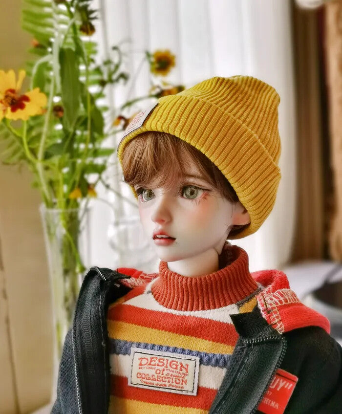 1/4 Bare Resin BJD Doll SD Boy Male Eyes FREE Faceup Resin Figures Toys DIY GIFT