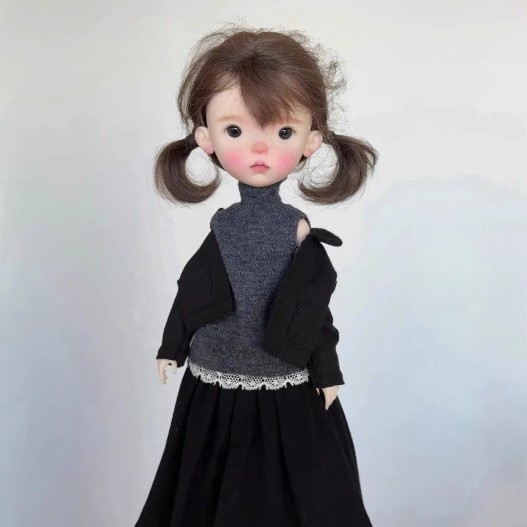 1/6 Landoudou Makeup Eyes BJD Bare Dolls Face Resin Ball Jointed Doll Toys Gift-