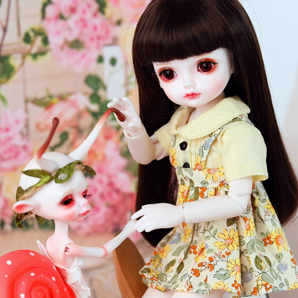 1/6 BJD Doll SD Jointed with Face Makeup Delicate Cute Rita Girl Holiday Gifts