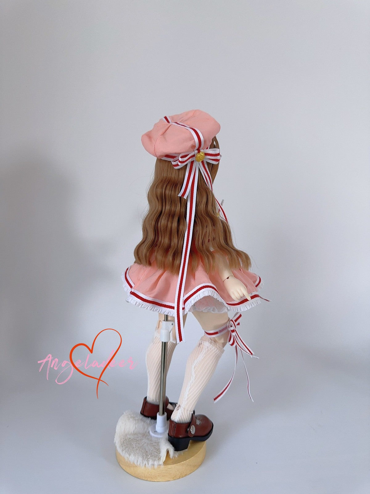 1/4MSD BJD Doll Clothes Magic Girl Battle Dress 6 Pcs Full Set Cosplay Outfit-