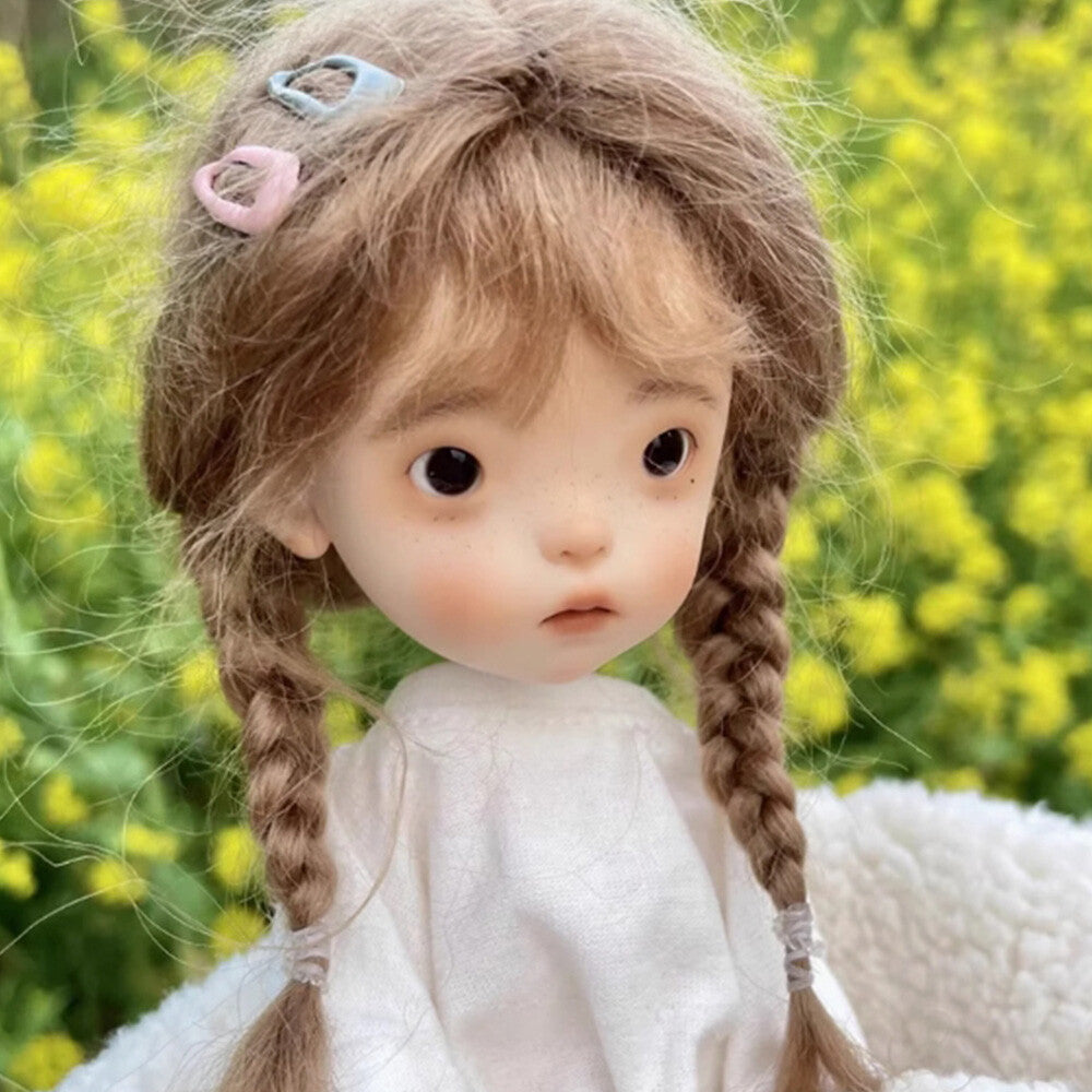 1/6 BJD Doll Movable Joint Resin Special Body Type Freckles Girl Handmade Gifts