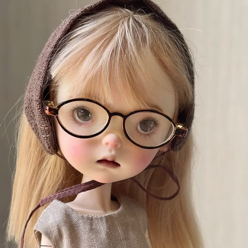 Landoudou 1/6 Resin Bare Body BJD Doll Playful Girl Face Makeup Eyes Collect Toy