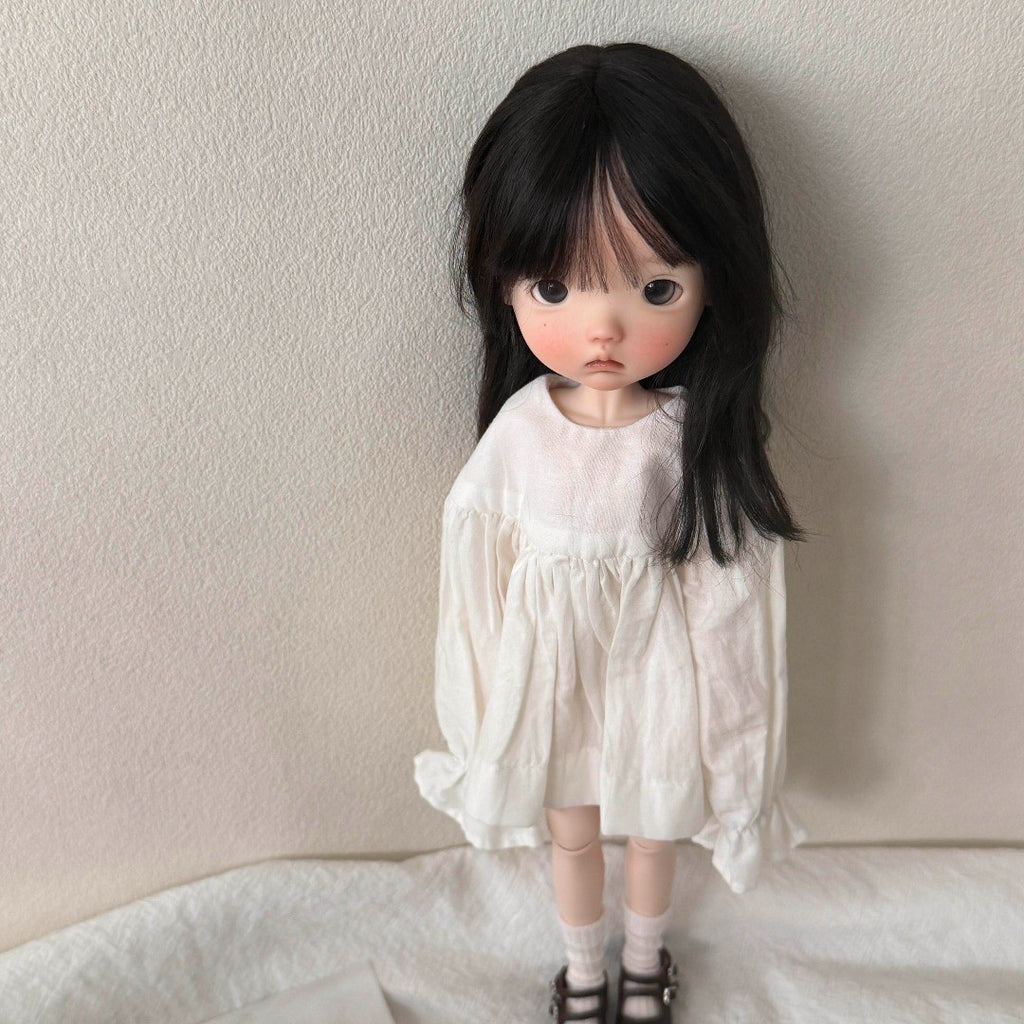Handmade 1/6 BJD Doll SD Jointed Face up Eye Resin Girl Bare Doll Full Set Gifts