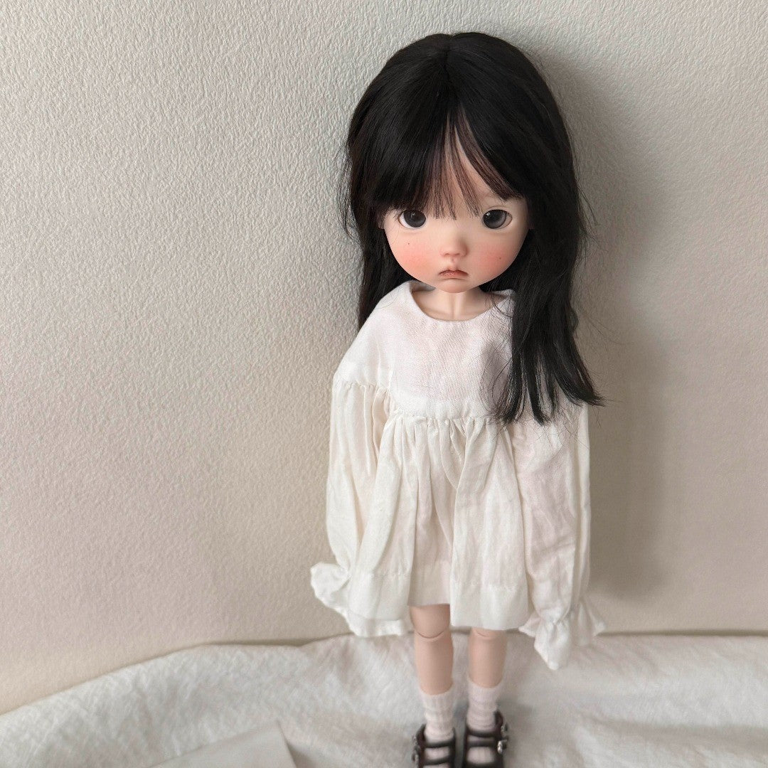 Handmade 1/6 BJD Doll SD Jointed Face up Eye Resin Girl Bare Doll Full Set Gifts