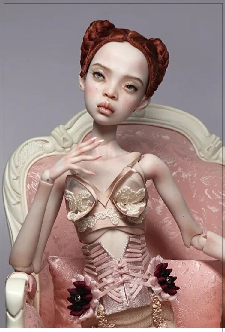 Russian 1/4 BJD Doll Popovie Sisters Owl Resin Face Makeup Model Girl Resin Toys