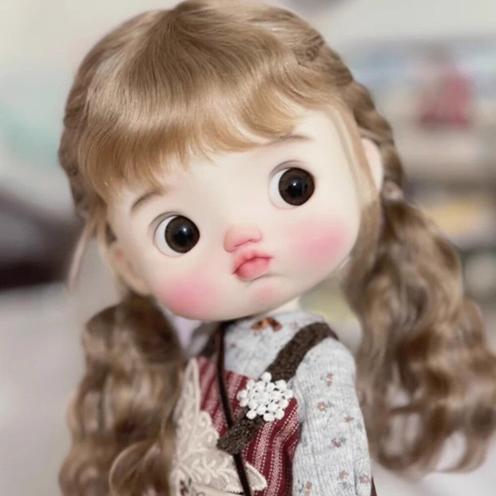1/6 BJD Doll Resin Delicate Cute Smart Girl Toy Birthday Present SD Ball Joint