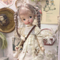 1/6 BJD Doll Resin Joint Bare Doll Eyes Face Makeup Full Set Landoudou Girl Gift