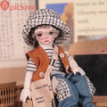1/6 BJD Doll SD Jointed with Face Makeup Delicate and Cute Gift Aggrieved Girl