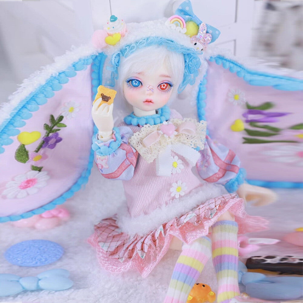 1/6 BJD Doll Ball SD Joint Doll Big Ears Girl Binny Bare Doll Handmade Gifts Toy
