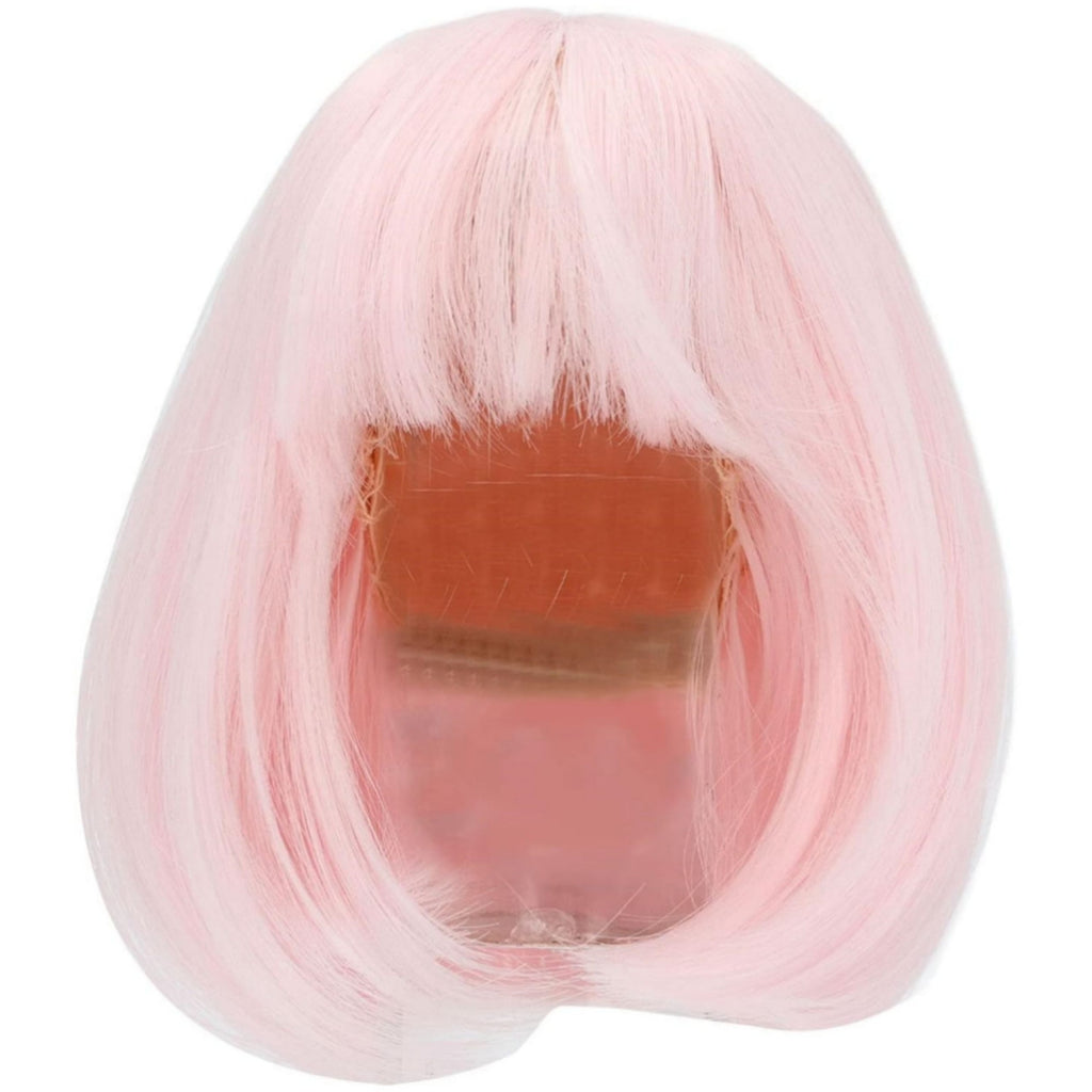 New 1/6 1/4 1/3 BJD SD Doll Short Wig Soft with Neat Bang Ball Jointed Doll Hair