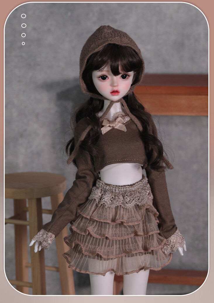 Full Set 1/4 Resin BJD Doll SD Ball Joint Doll Sexy Girl Women Handmade Gifts
