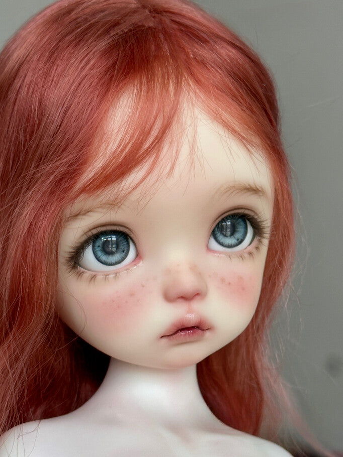 1/6 Angel BJD SD Doll Bare Eyes with Artist Painted Face Makeup Pretty Girl Gift