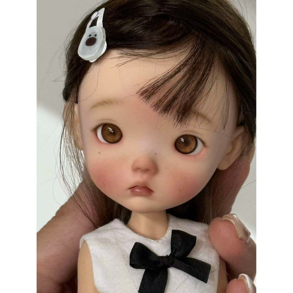 Handmade Girl BJD Bare Doll 1/6 Face Makeup Free Eyes Resin Ball Jointed Gifts