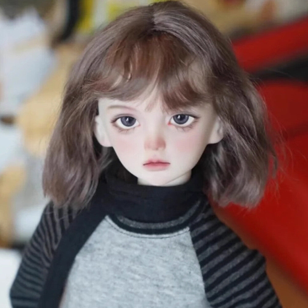 Ball Jointed Resin 1/4 BJD Doll Nude Beautiful World-weary Girl Birthday Gifts-