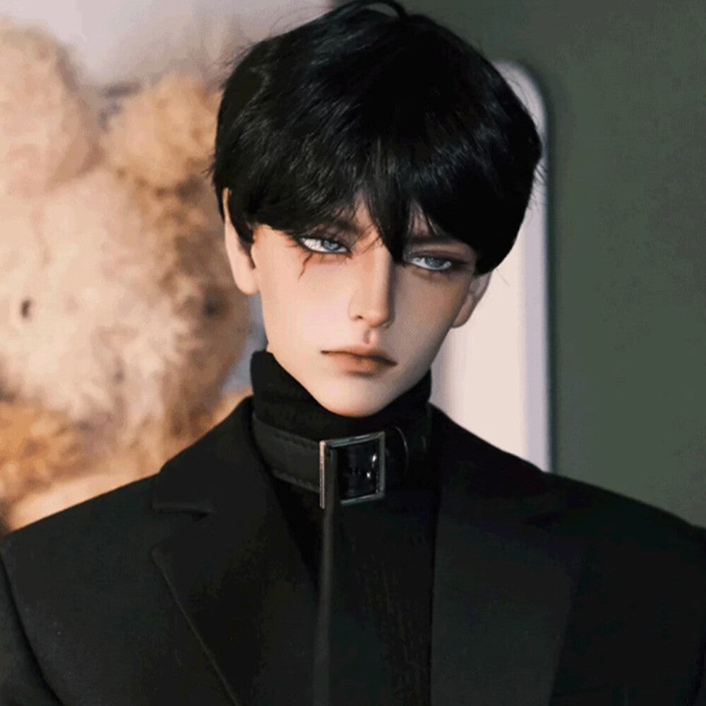 1/3 BJD Doll Resin Joints Male Bare Doll Handsome Boy with Face Makeup Eyes Gift-